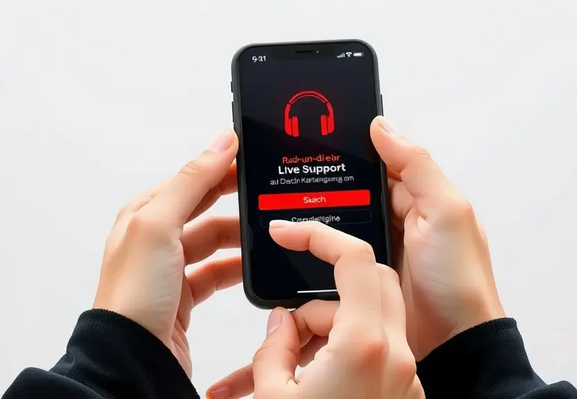 Rund-um-die-Uhr Live-Support auf Deutsch